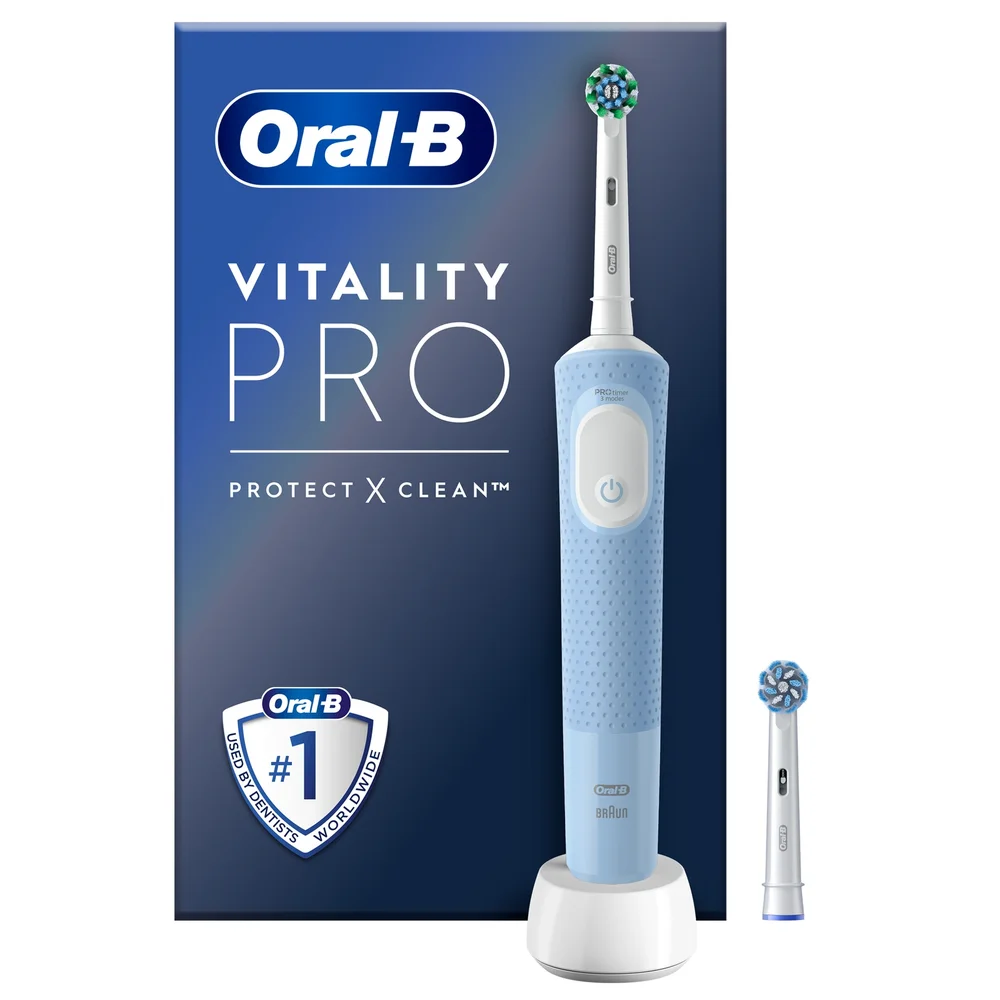 Oral-B Vitality Pro Blue Electric Toothbrush Image 1