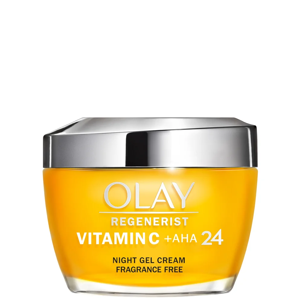 Olay Vitamin C +AHA24 Moisturiser Night Gel Cream 50ml Image 1