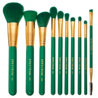 Spectrum Everyday Sets 10 Piece Malachite Green Makeup Brush Set - undefined undefined
