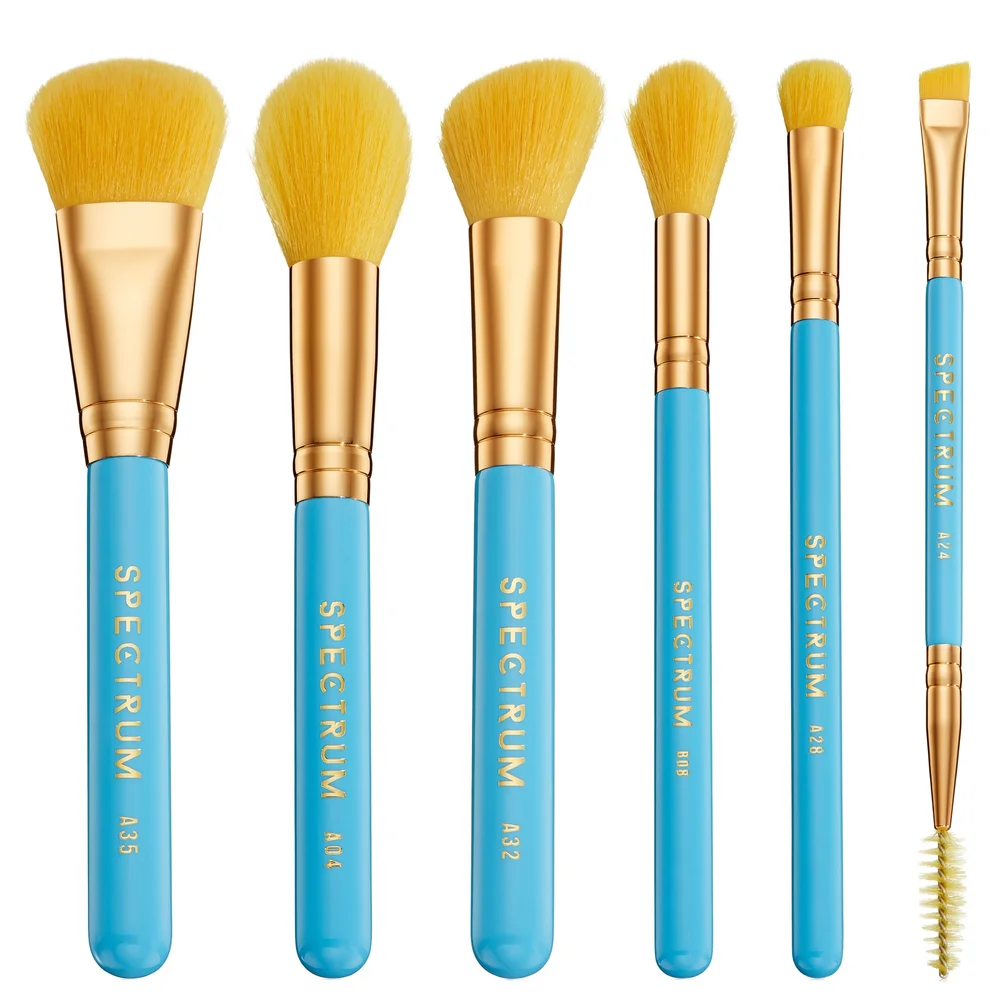 Spectrum Travel Books Amalfi 6 Piece Makeup Brush Set Image 1