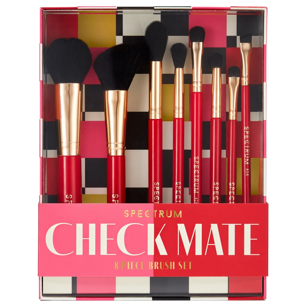 Spectrum Beauty Games Check Mate 8 Piece Makeup Brush Set Image 1