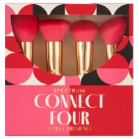 Spectrum Beauty Games Connect Four Midi 4 Piece Makeup Brush Set