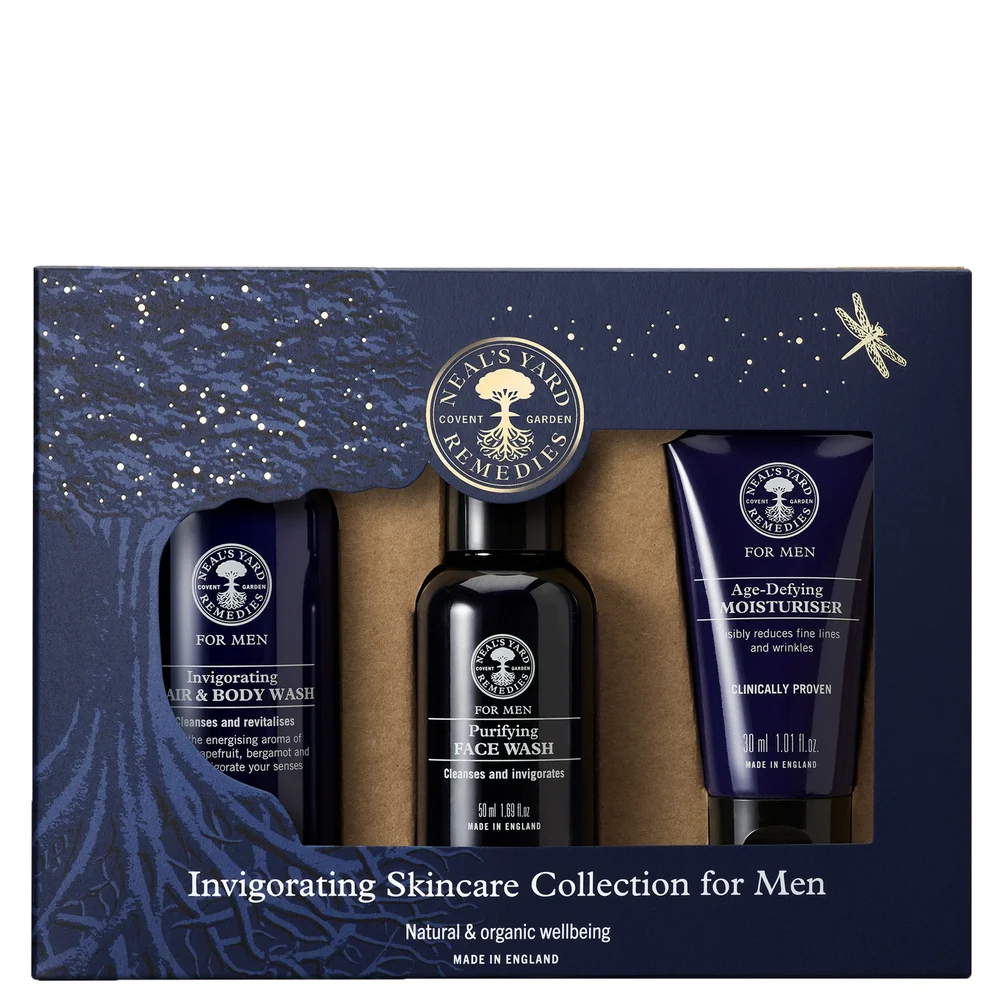 Neal's Yard Remedies Gifts & Sets Invigorating Skincare for Men Gift Set Image 1