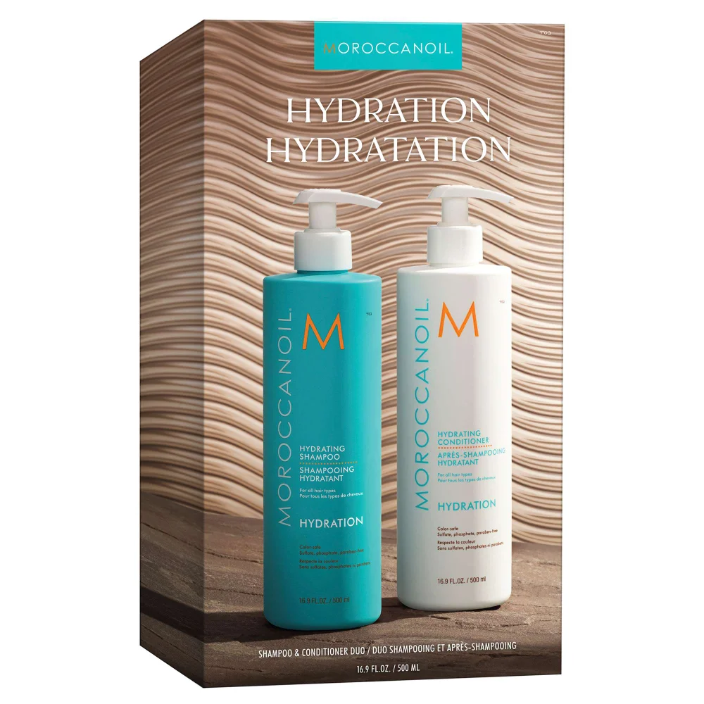 Moroccanoil Gifts & Sets Hydrating Shampoo & Conditioner 500ml Duo Image 1