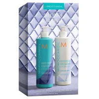 Moroccanoil Blonde Perfecting Shampoo & Conditioner 500ml Duo (Worth £104.25)