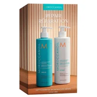 Moroccanoil Moisture Repair Shampoo & Conditioner 500ml Duo (Worth £75.40)
