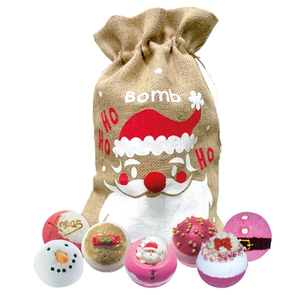 Bomb Cosmetics Gift Packs Ho-Ho-Ho Santa Sack Image 1
