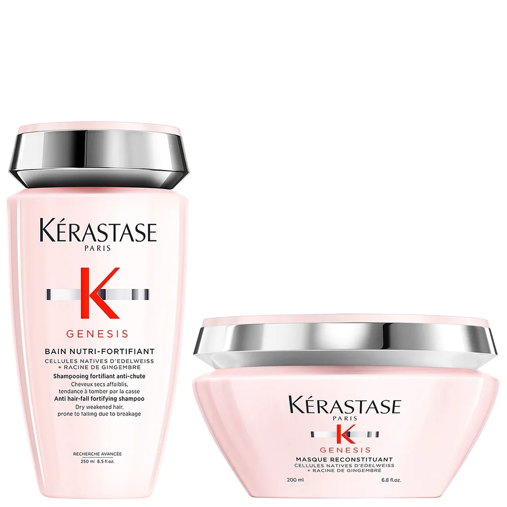 Kérastase Bundles Duo: Genesis Bain Nutri-Fortifiant 250ml & Masque Reconstituant 200ml Image 1