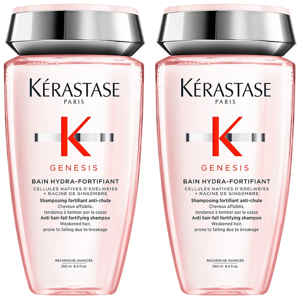 Kérastase Duo: Genesis Bain Hydra-Fortifiant: Nourishing & Fortifying Shampoo 2 x 250ml Image 1