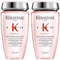 Kérastase Duo: Genesis Bain Hydra-Fortifiant: Nourishing & Fortifying Shampoo 2 x 250ml