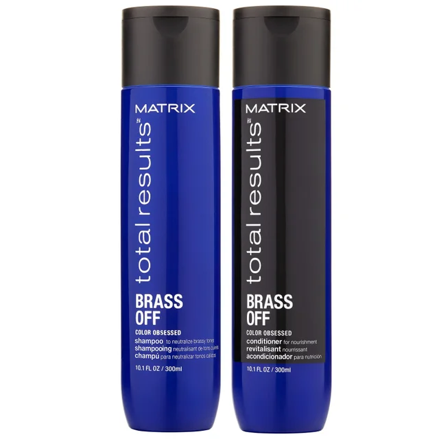 Matrix Duo: Total Results Brass Off Shampoo 300ml & Conditioner 300ml