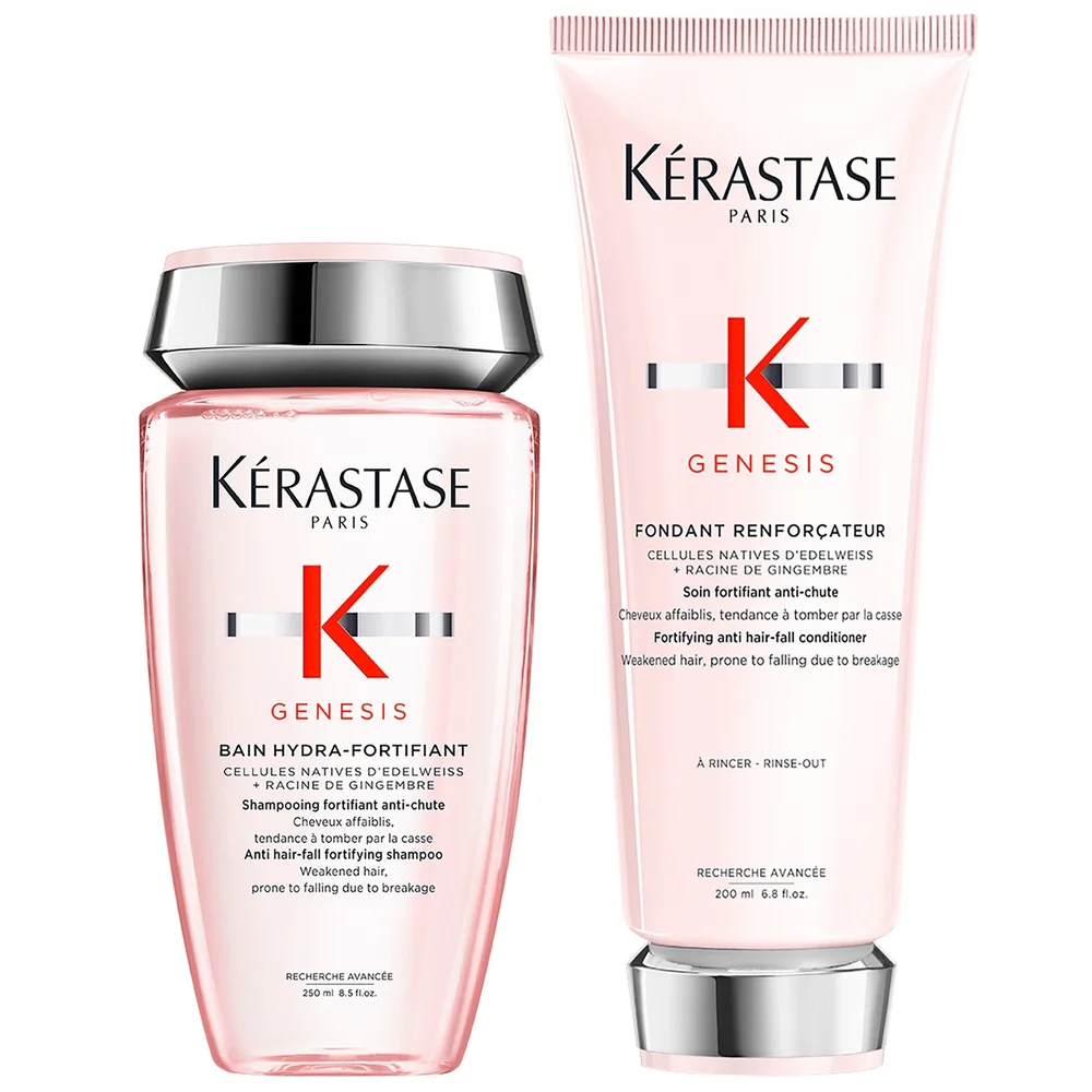 Kérastase Duo: Genesis Bain Hydra-Fortifiant 250ml & Fondant Renforcateur 200ml Image 1