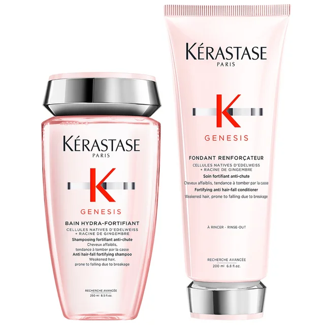 Kérastase Duo: Genesis Bain Hydra-Fortifiant 250ml & Fondant Renforcateur 200ml
