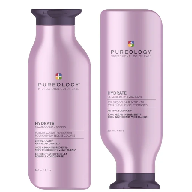Pureology Duo: Hydrate Shampoo 266ml & Conditioner 266ml