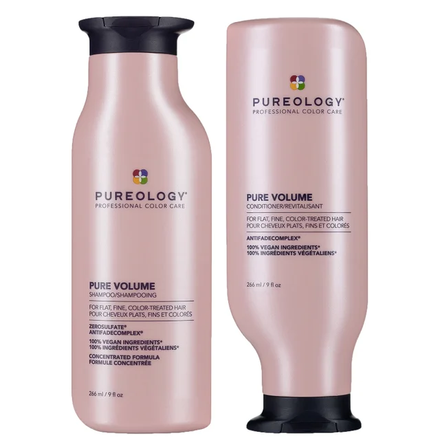 Pureology Duo: Pure Volume Shampoo 266ml & Conditioner 266ml