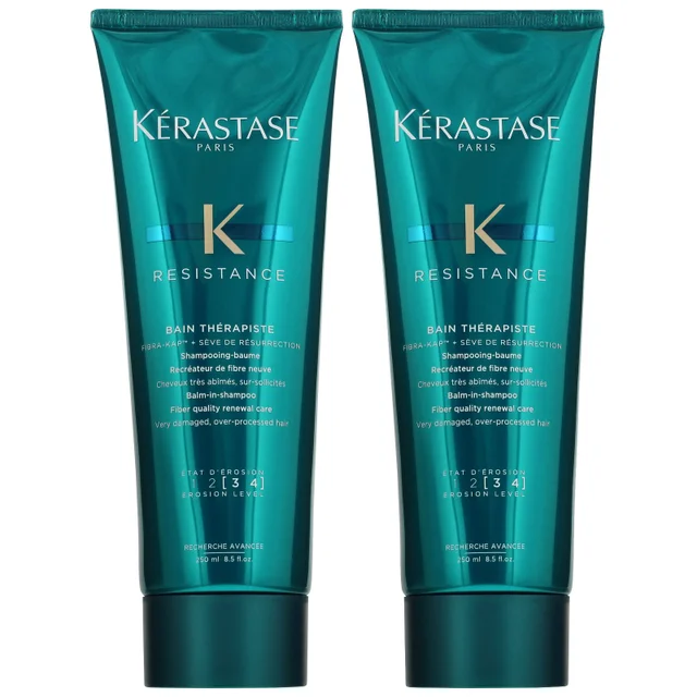 Kérastase Duo: Resistance Bain Thérapiste: Strengthening Shampoo 2 x 250ml