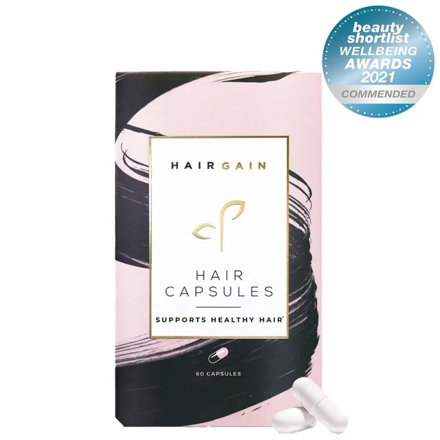 Hair Gain Hair Capsules 1 Month Supply x 60 Capsules