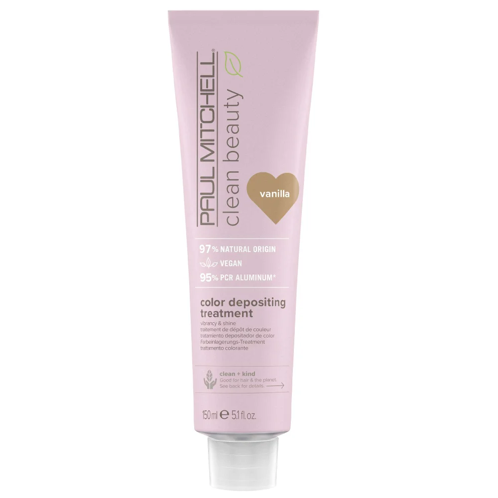 Paul Mitchell Clean Beauty Color Depositing Treatment Vanilla 150ml Image 1
