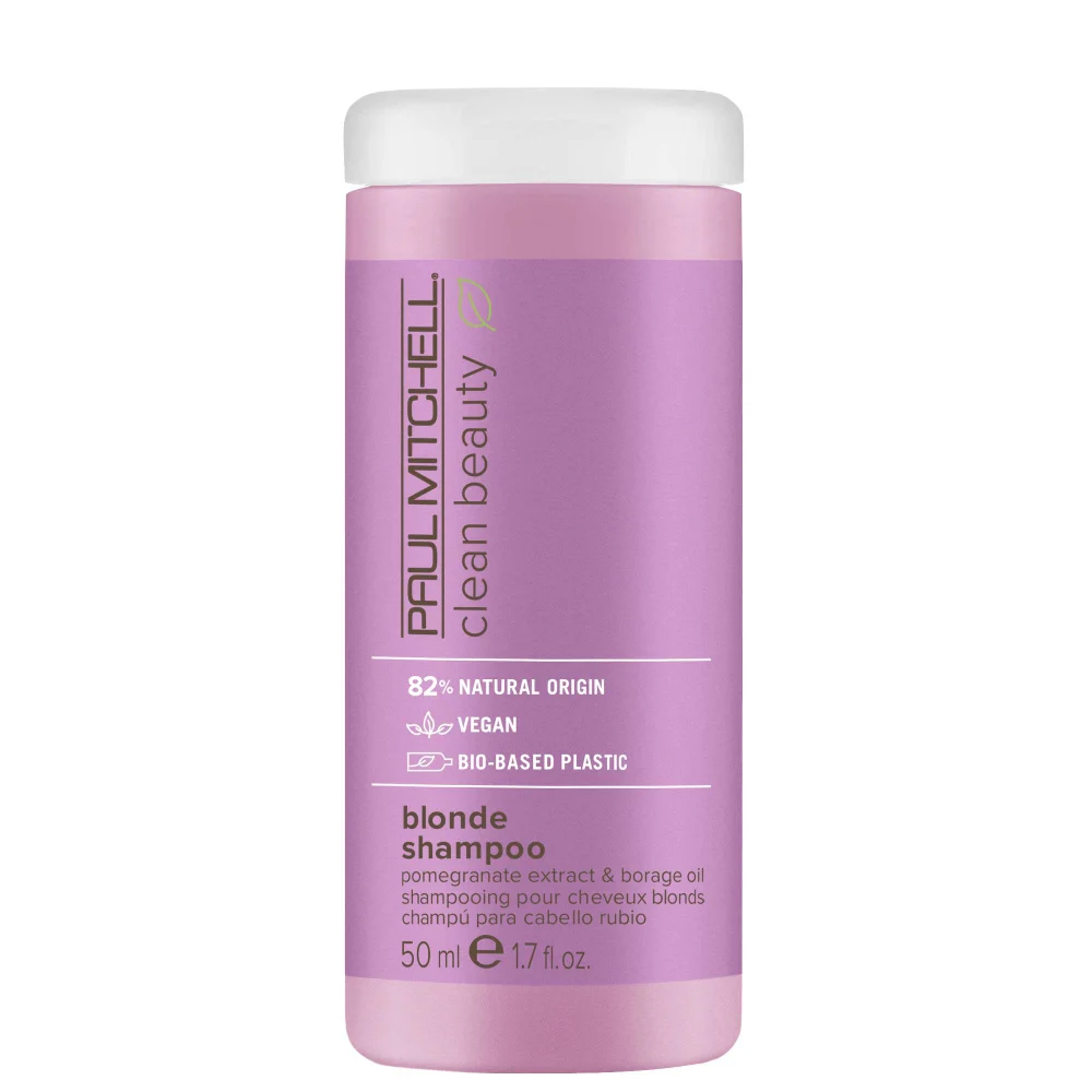 Paul Mitchell Clean Beauty Blonde Shampoo 50ml Image 1