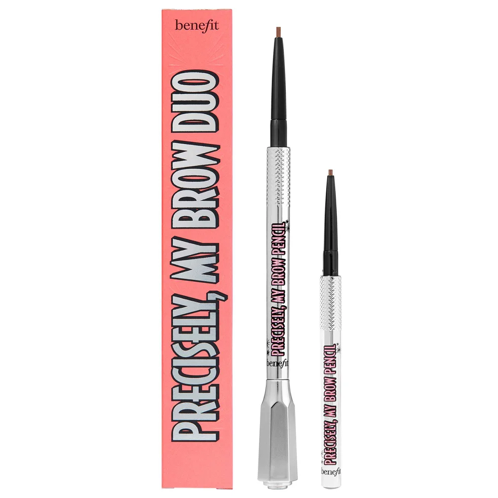 benefit The Precise Pair Precisely My Brow Pencil Duo Set - 3.5 Neutral Medium Brown Image 1