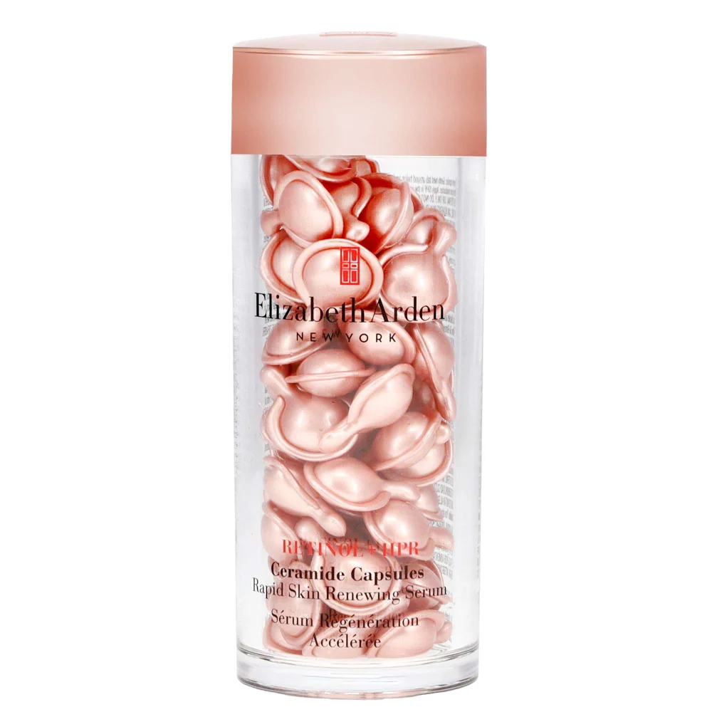 Elizabeth Arden Retinol + HPR Ceramide Capsules Rapid Skin-Renewing Serum 60 Capsules Image 1