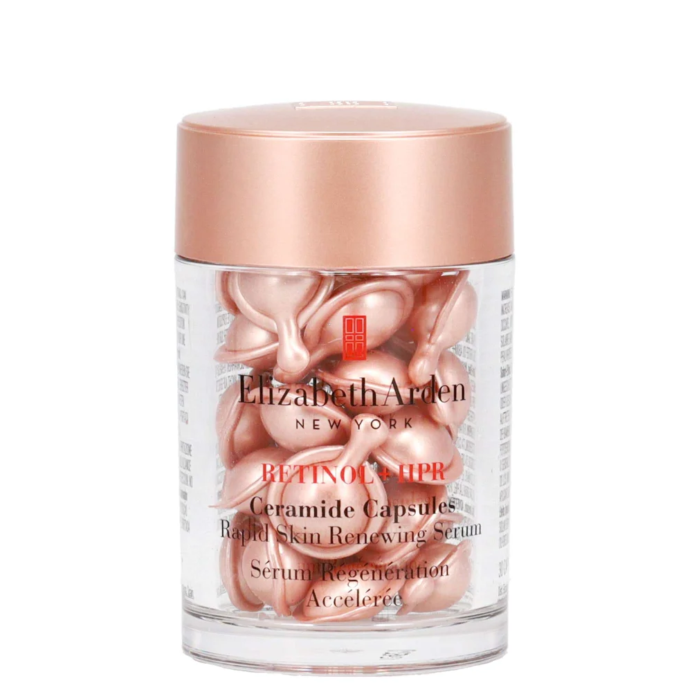 Elizabeth Arden Retinol + HPR Ceramide Capsules Rapid Skin-Renewing Serum 30 Capsules Image 1