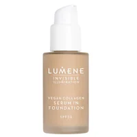 Lumene Invisible Illumination SPF30 Vegan Collagen Serum in Foundation 30ml - undefined undefined