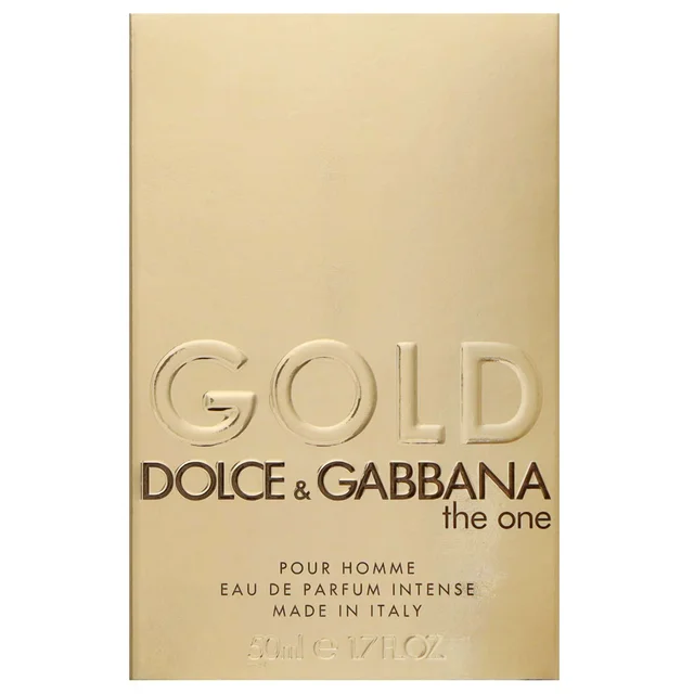 Dolce&Gabbana The One For Men Gold Eau de Parfum Intense Spray 50ml