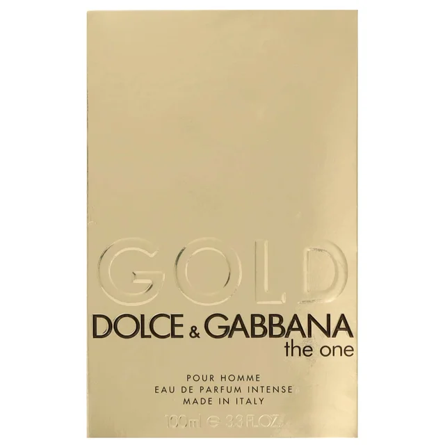 Dolce&Gabbana The One For Men Gold Eau de Parfum Intense Spray 100ml