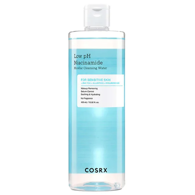 Cosrx Cleanser / Makeup Remover Low pH Niacinamide Micellar Cleansing Water 400ml