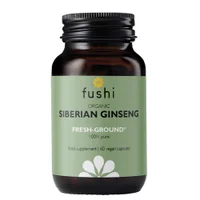 Fushi Single Herb Supplements Organic Siberian Ginseng x 60 Capsules - undefined undefined