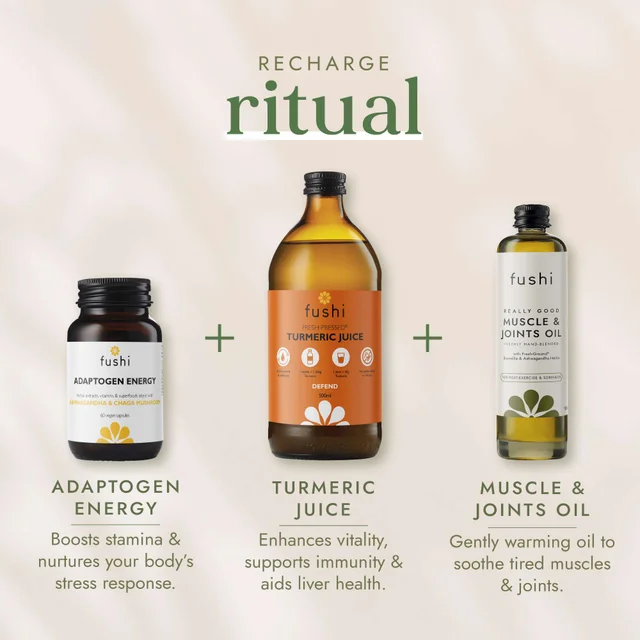 Fushi Herbal & Vitamin Blends Adaptogen Energy Blend x 60 Capsules