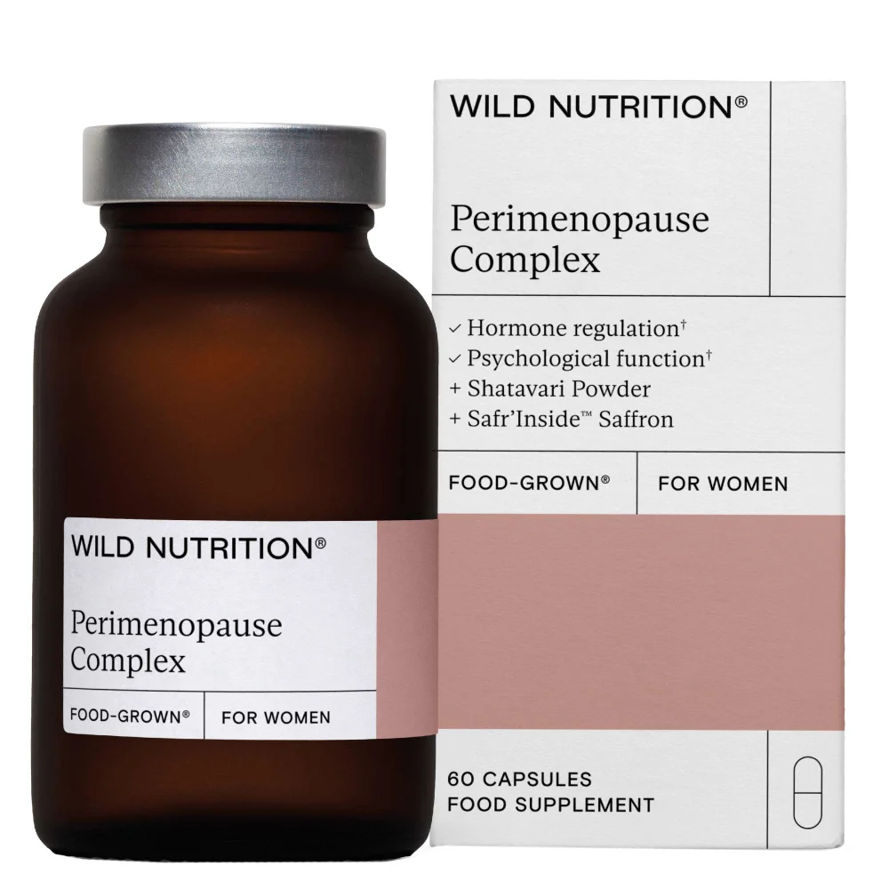 Wild Nutrition Supplements Food-Grown® Perimenopause Complex Capsules x 60 Image 1