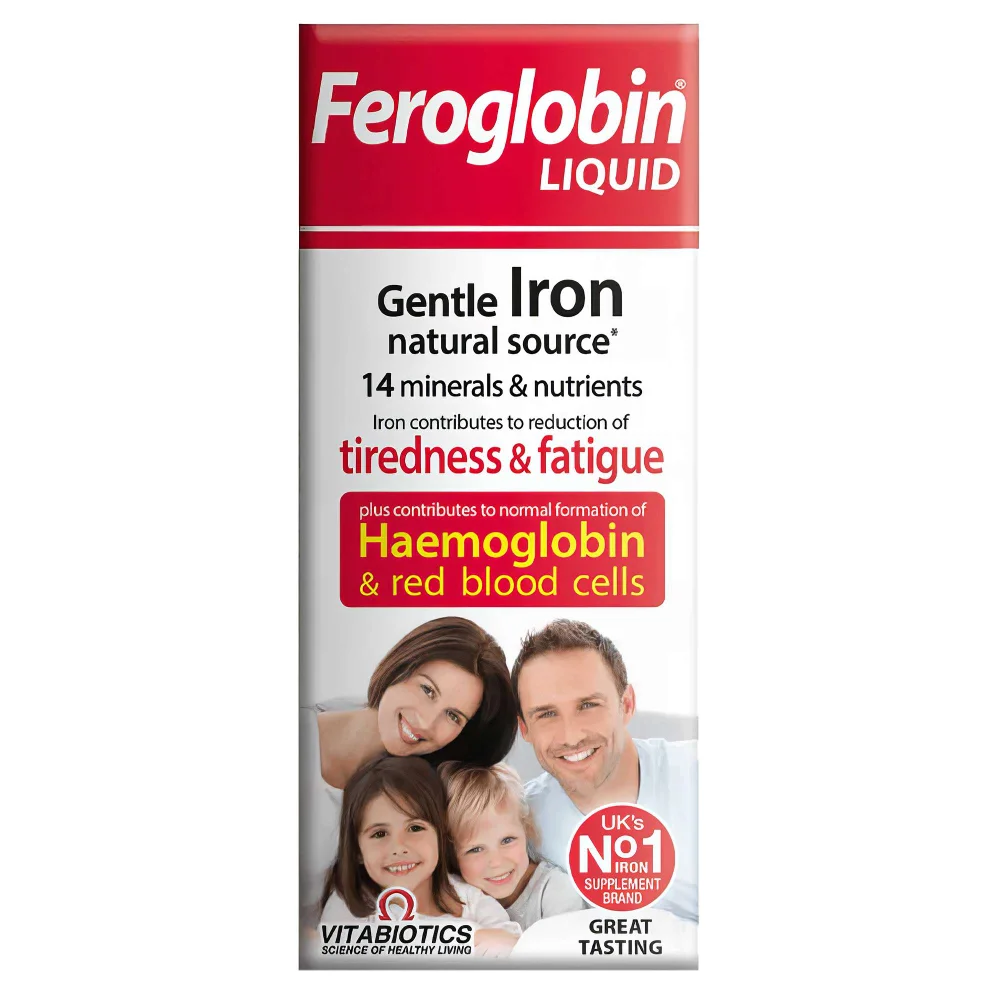 Vitabiotics Feroglobin Liquid 200ml Image 1