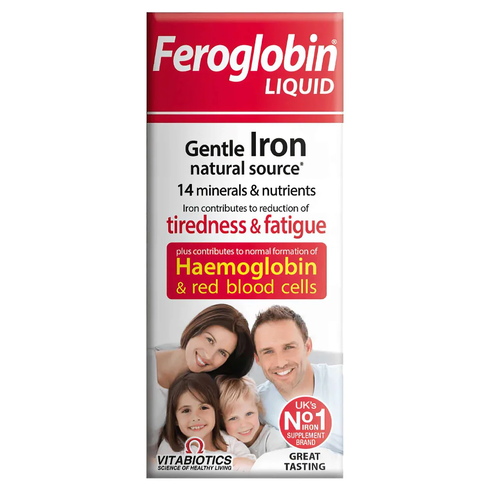 Vitabiotics Feroglobin Liquid 500ml Image 1