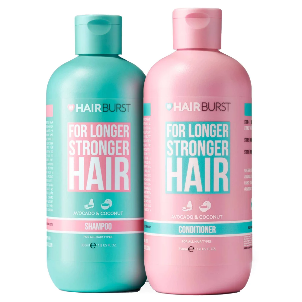 Hairburst For Longer Stronger Hair Shampoo 350ml & Conditioner 350ml Image 1