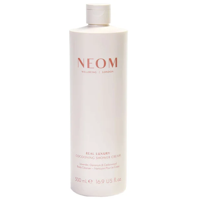 Neom Wellbeing London Scent To De-Stress Real Luxury Cocooning Shower Cream 500ml