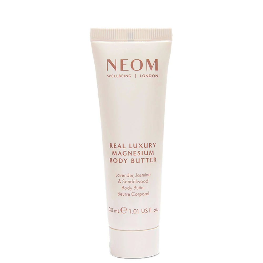 Neom Wellbeing London Scent To De-Stress Real Luxury Magnesium Body Butter 30ml Image 1