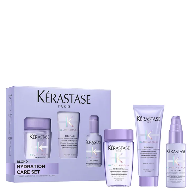 Kérastase Blond Absolu Discovery Gift Set for Blonde Hair with Hyaluronic Acid