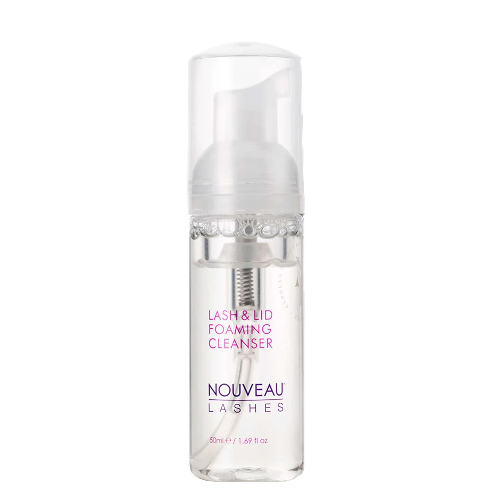 Nouveau Lashes Lashes & Brows Lash & Lid Foaming Cleanser 50ml Image 1
