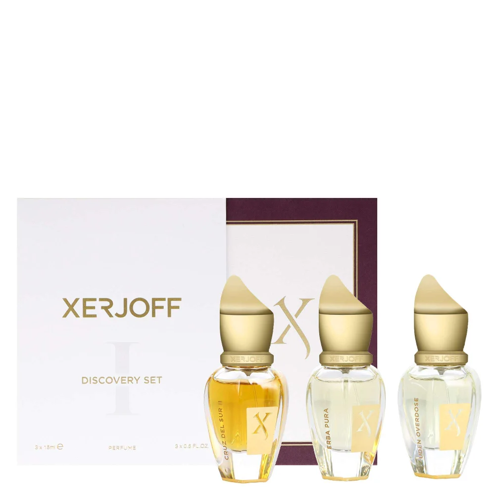 Xerjoff Gifts & Sets Cruz Del Sur Ii, Erba Pura, & Uden Overdose Eau de Parfum 3 x 15ml Image 1