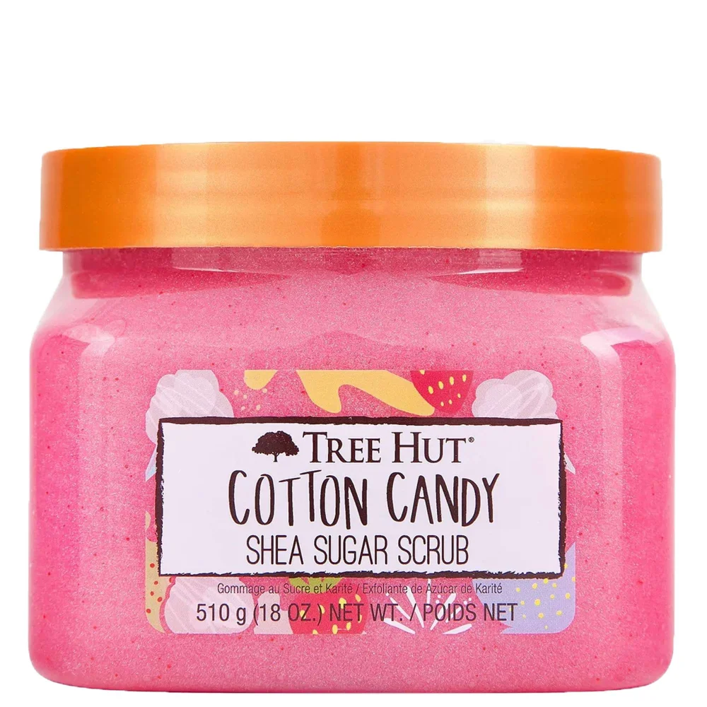 Tree Hut Body Scrubs Cotton Candy Shea Sugar Scrub 510g Image 1