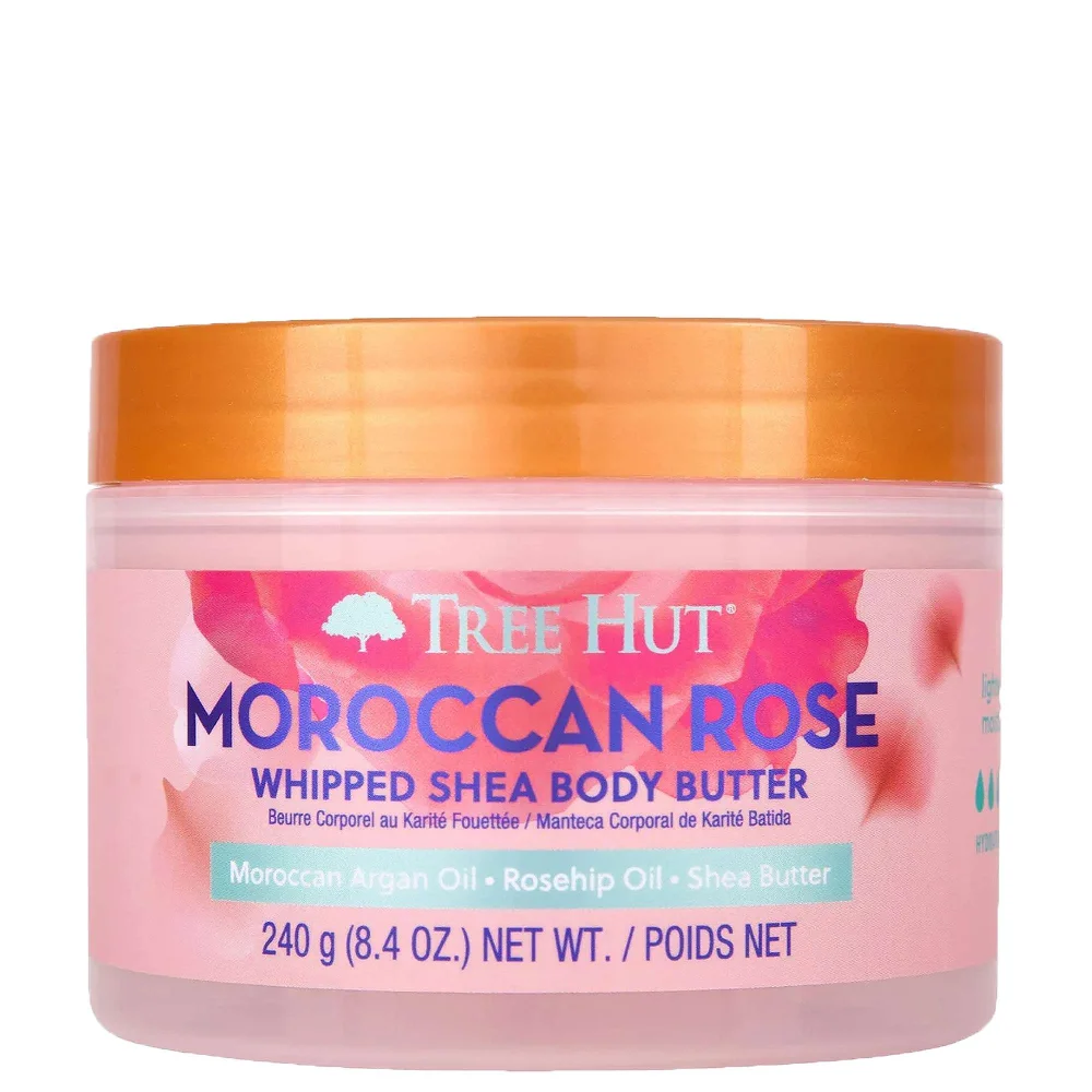 Tree Hut Whipped Body Butter Moroccan Rose 240g Image 1