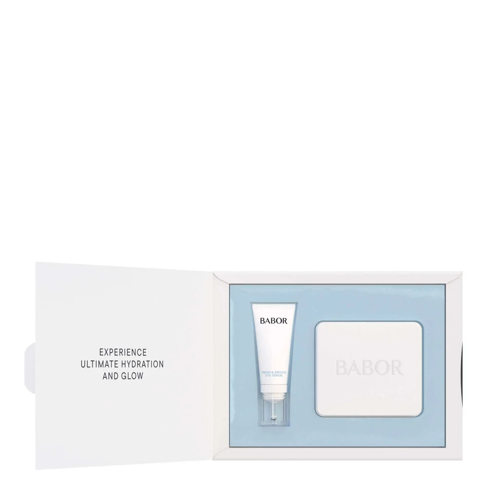 BABOR Skinovage Instant Fresh & Smooth Eye Serum + Patches Image 1