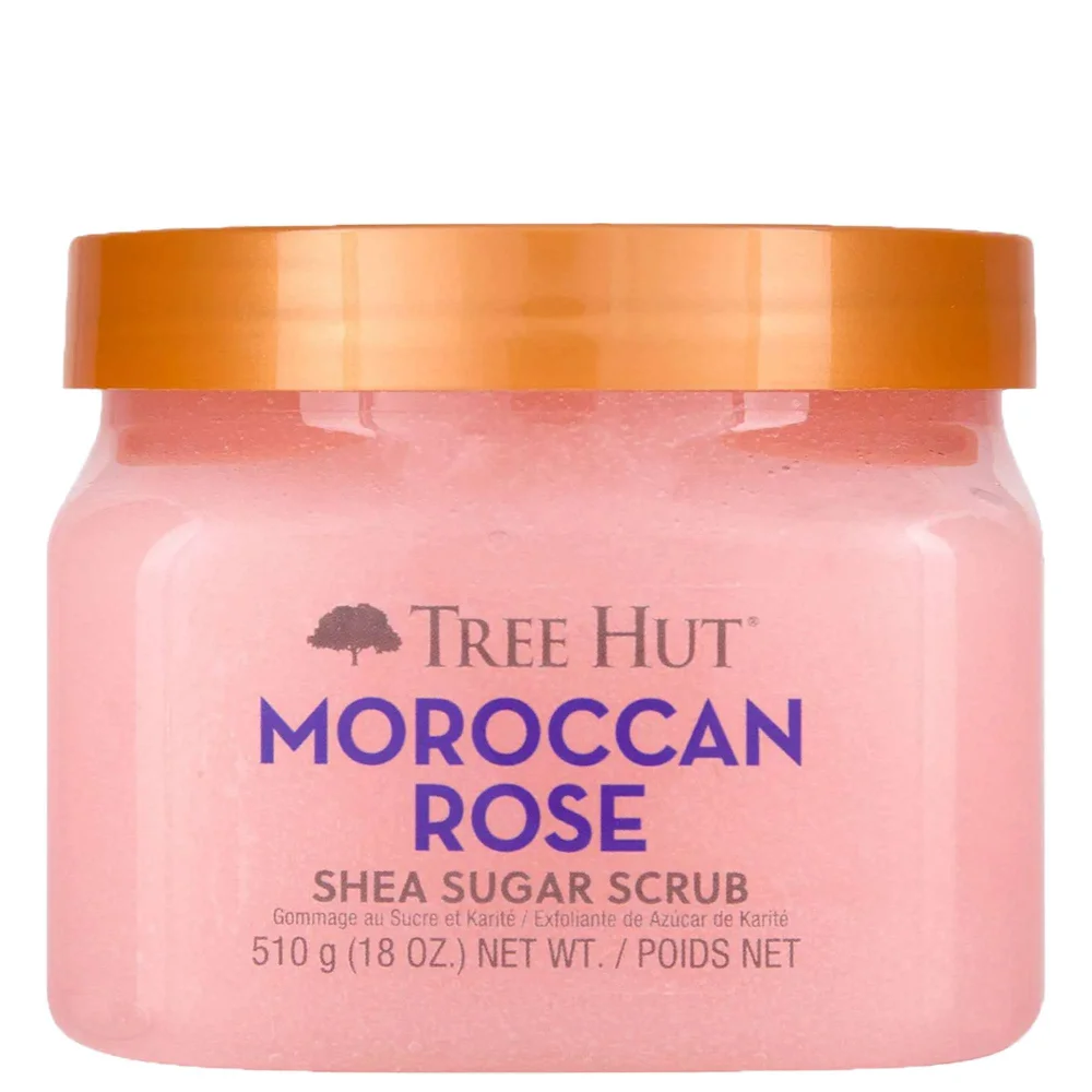 Tree Hut Body Scrubs Moroccan Rose Shea Sugar Scrub 510g Image 1
