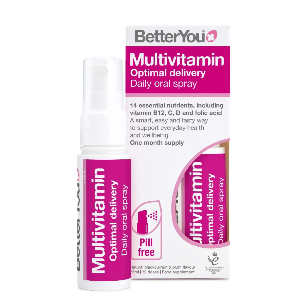 BetterYou Oral Spray Multivitamin 25ml Image 1