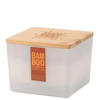 BAMBOO Candle Centrepiece Candle Orange Zest & Clove Oil 320g
