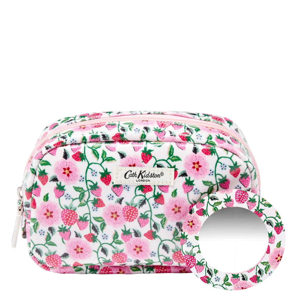 Cath Kidston Gifts & Sets Strawberry Make-Up Bag with Mirror Image 1