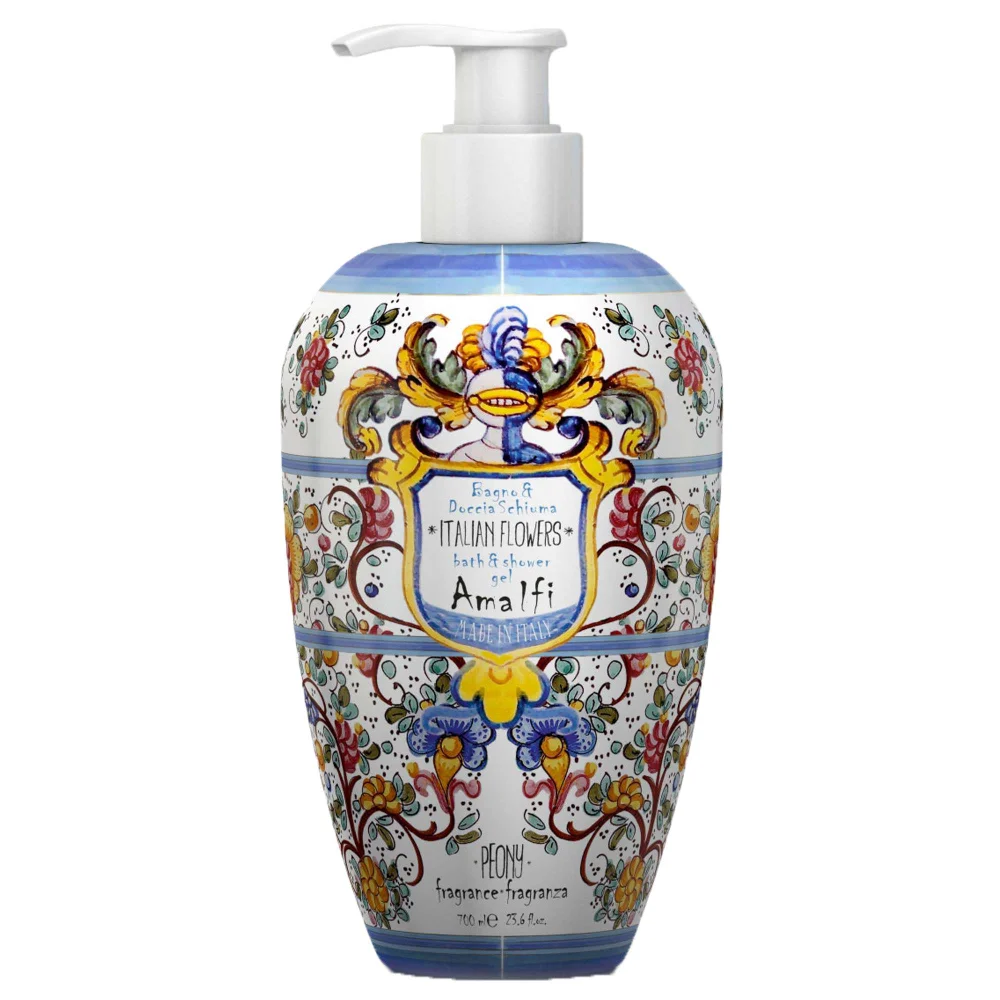 Rudy Profumi Amalfi Peony Bath & Shower Gel 700ml Image 1
