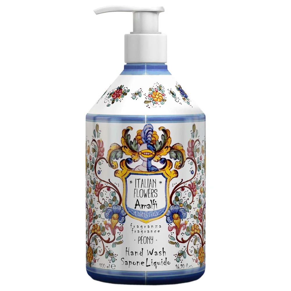Rudy Profumi Body Care Amalfi Peony Liquid Hand Soap 500ml Image 1